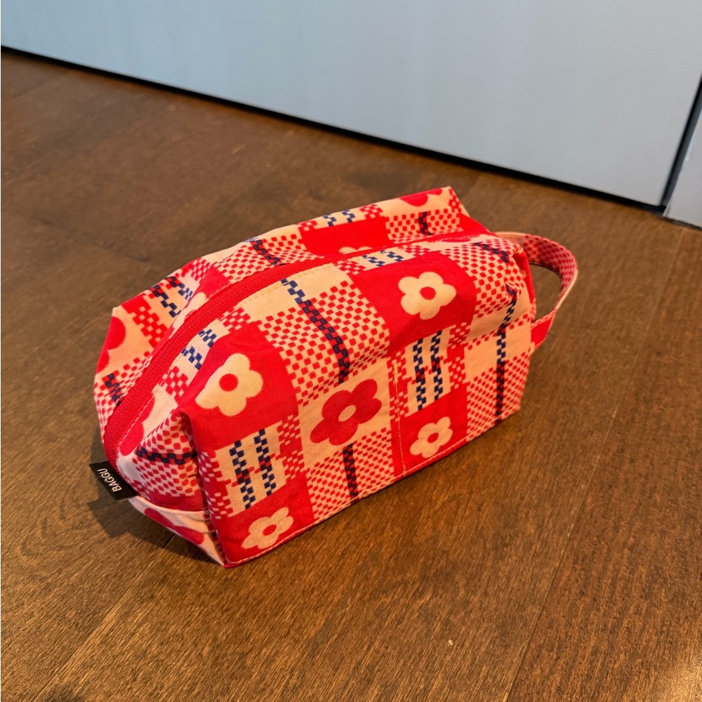 Sandy Liang x BAGGU Floral Dopp Kit Toiletry Pouch